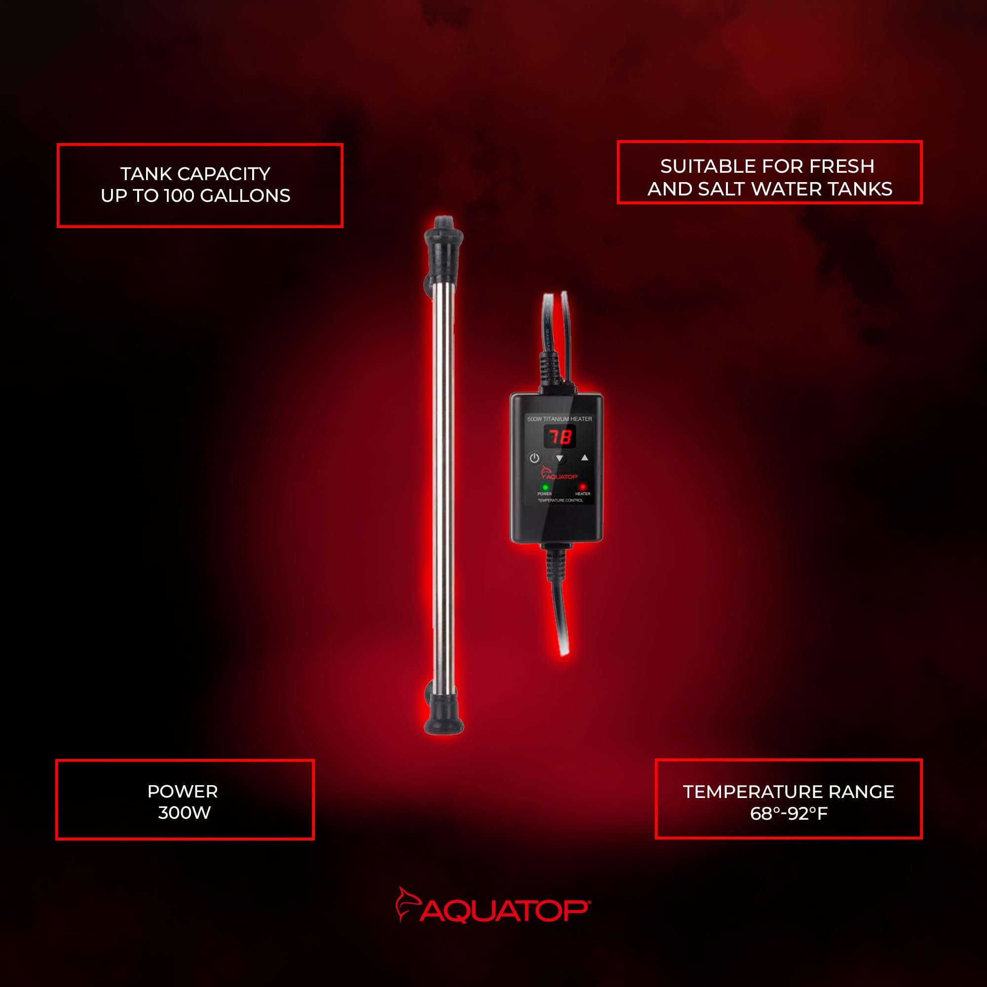 Atp Heater Titanium 300W