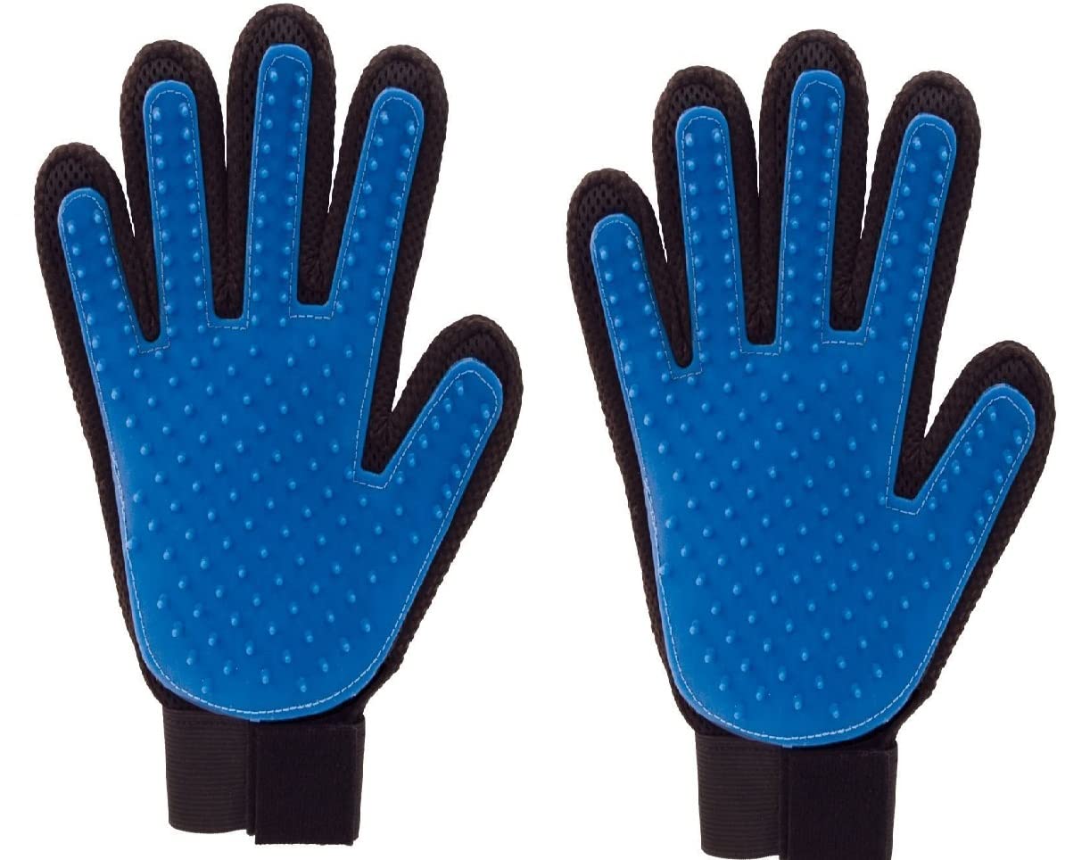 Pets Empire Cat Grooming Glove For Cats Wool Glove Pet Hair (Pack)