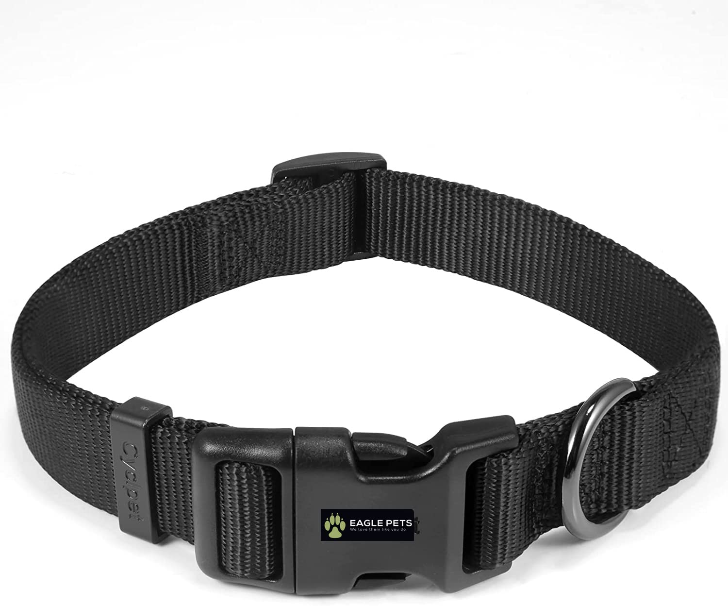 Eagle Pets Dog Collar, Adjustable Nylon Collar For Small Medium And Large Dogs, Quick Release And Breathable Collar For Puppies