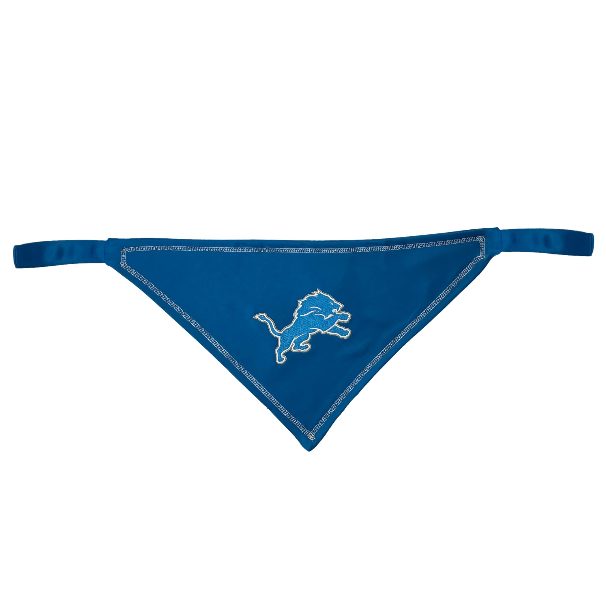 Pets First NFL Detroit Lions Dog Bandana, Small/Medium, 100% Polycotton, Game-Day Scarf for Dogs and Cats, Model DET-3550-SM