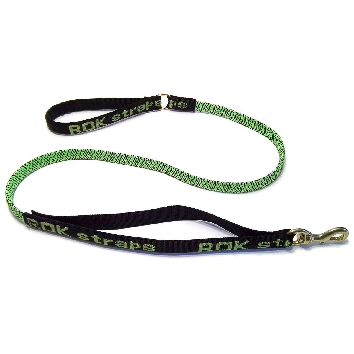 Rok Straps Leash Strap, Green/Black, Medium