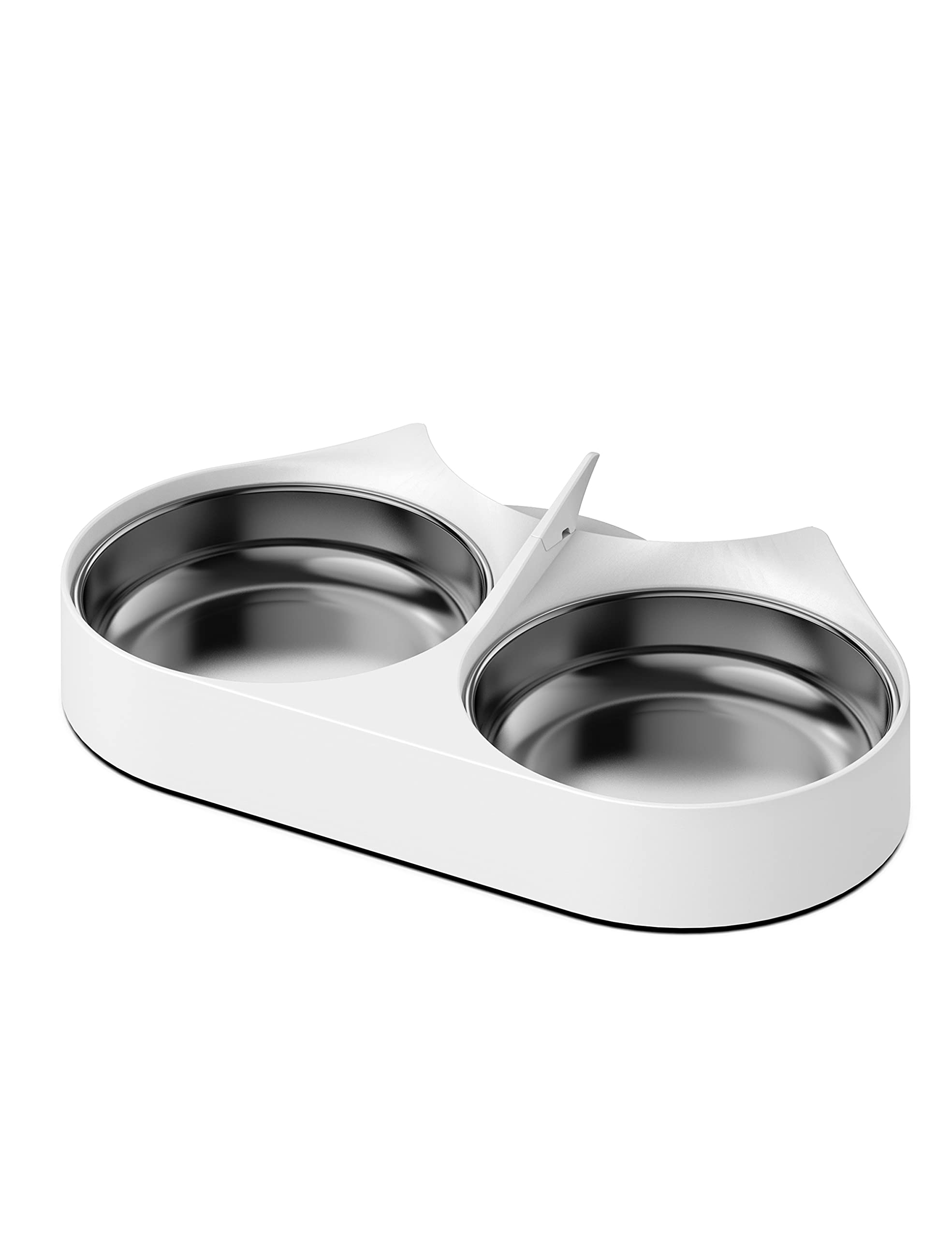 PETLIBRO Pet Food Splitter with Stainless Steel Bowls, Automatic Cat Feeder Bowls for Two Cats or Dogs, Suitable for PETLIBRO Au