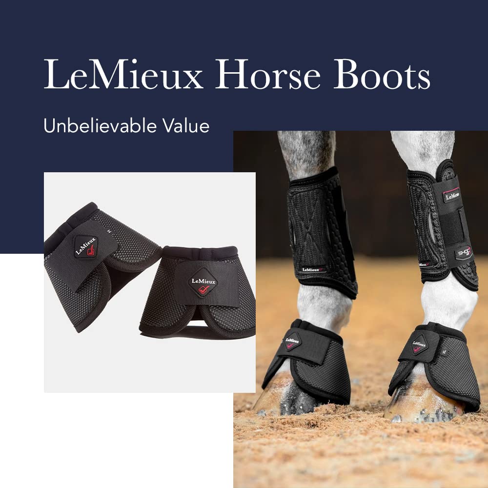 Lemieux Rubber Bell With Fleece Overreach Horse Boots - Protective Gear And Training Equipment - Equine Boots, Wraps & Accessori