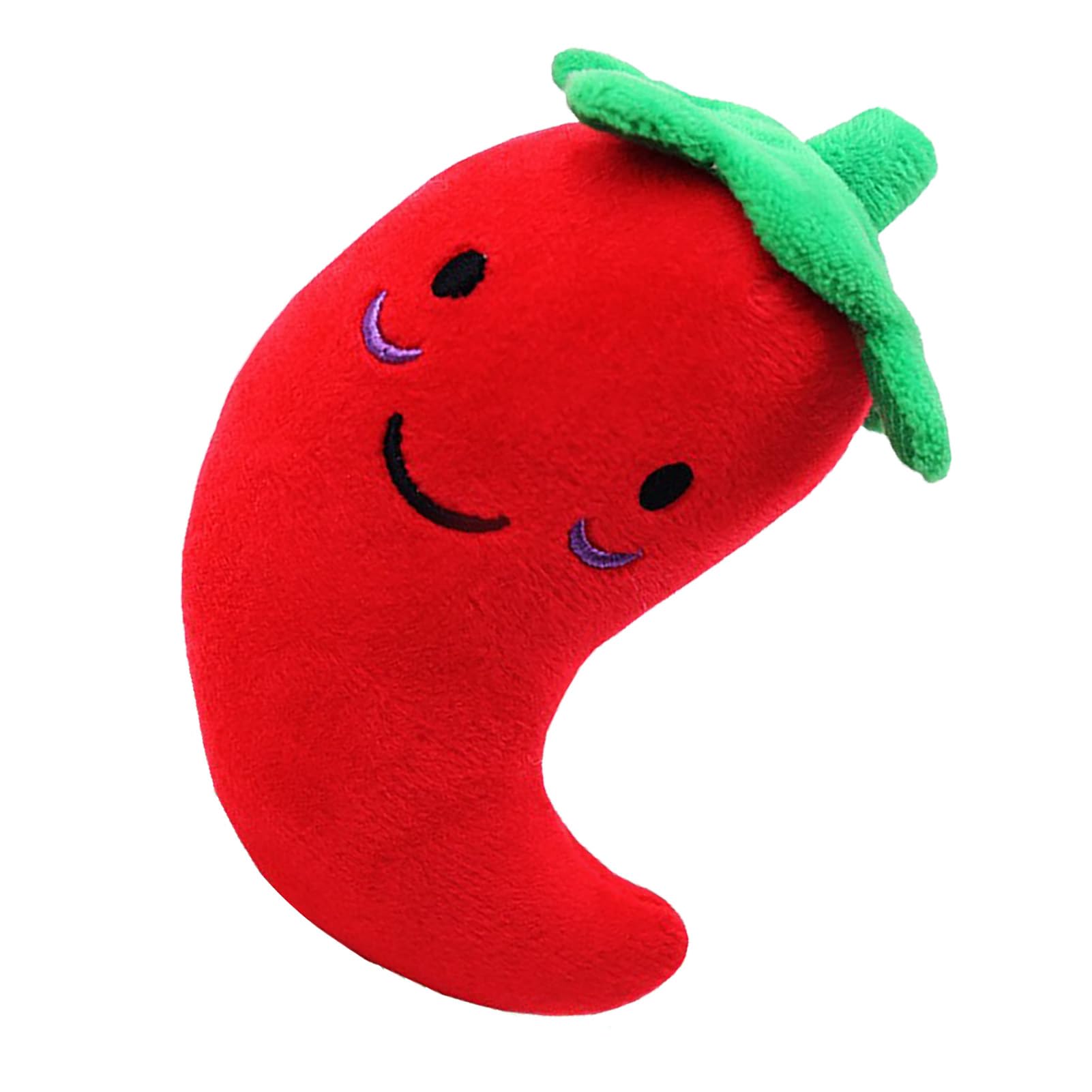 Red Chili Peppers Nearly Indestructible Tough Dog Chewing Toys Dog Chew Toys For Aggressive Chewers Rubber Teeth Cleaning Dog Ru