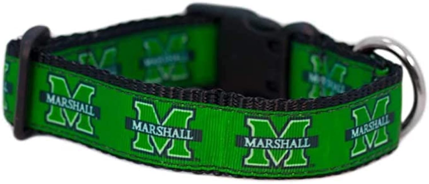 College Dog Collar (X-Small, Marshall)