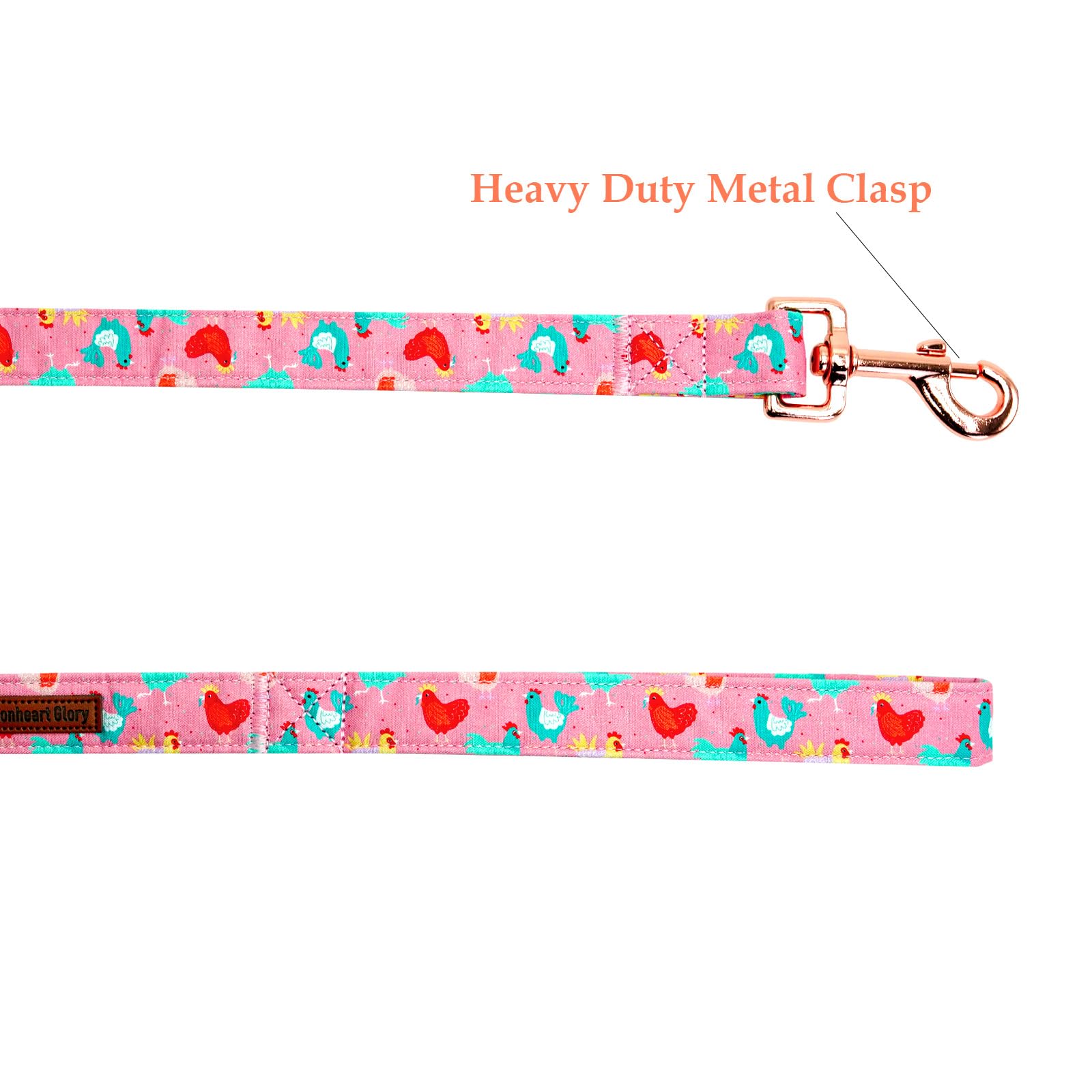 Lionheart Glory Easter Day Strong Dog Leash, Spring Summer Durable Dog Leashes With Soft Handle For Walking Training Medium Male