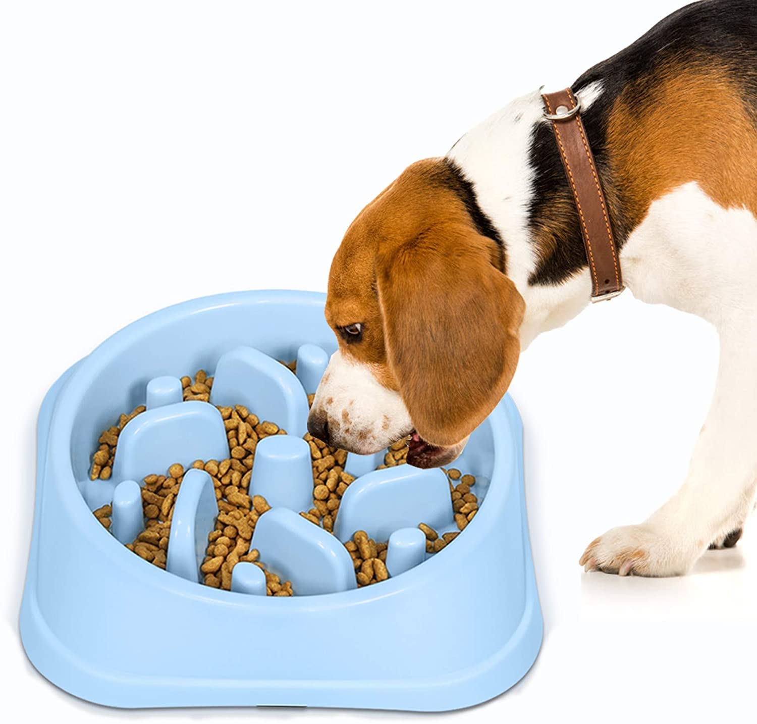 Pets Empire Slow Feeder Bowl Dog Food Bowls For Medium And Small Dogs And Puppies To Slow Down Eating, Interactive Dog Bowls To 