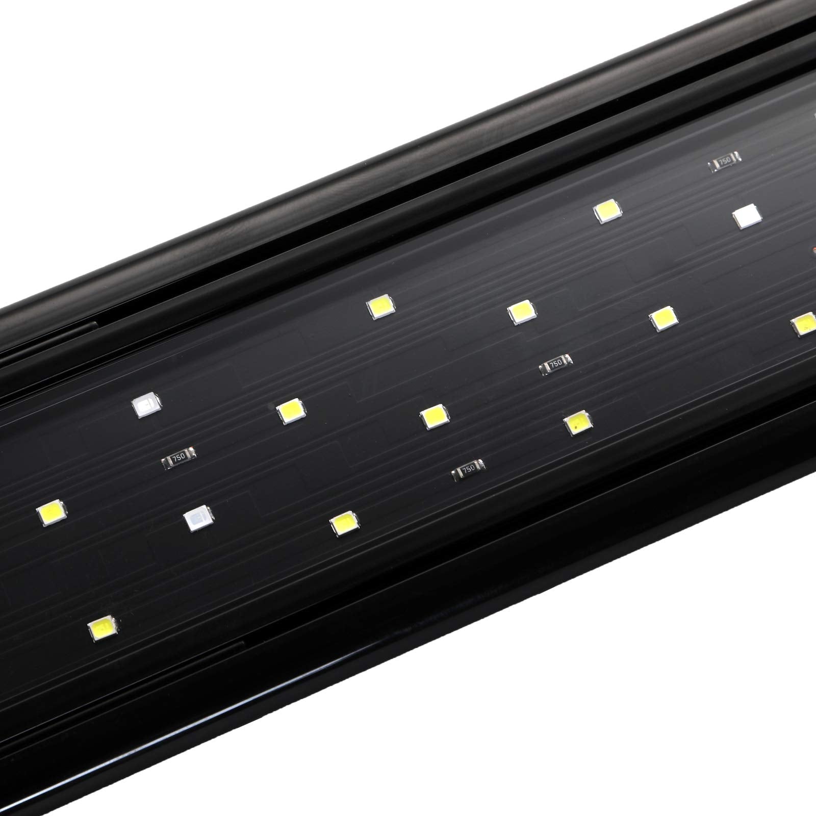 Aquaneat Led Aquarium Light Full Spectrum For 18 Inch To 24 Inch Fish Tank Light Fresh Water Light Multi-Color