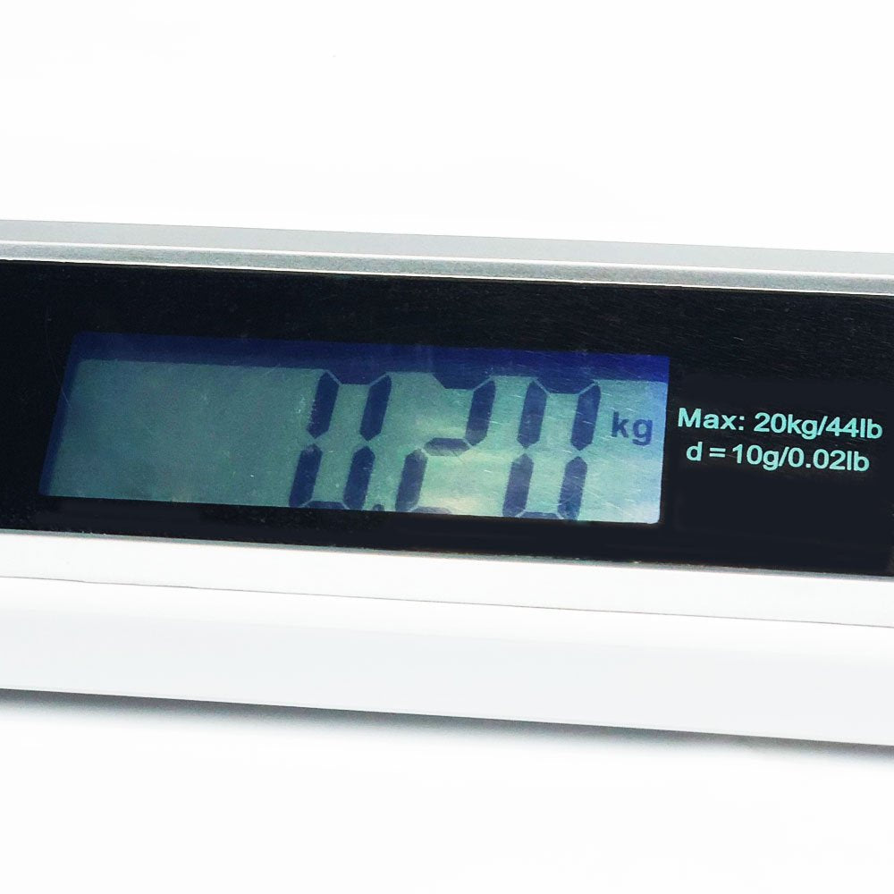 Digital Electronic Display Portable Dog Cat Scale, Weighs Pet Food, Up to 44 Pounds Capacity for Puppy, Small Animal, Kitten, Ra