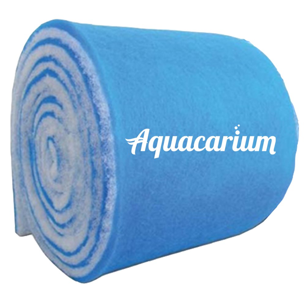Aquacarium 12 (1Ft) X 120 (10Ft) Blue Bonded Aquarium Filter Pads