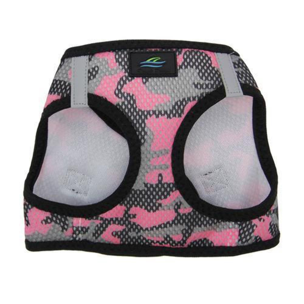 Doggie Design American River Dog Harness Camouflage Collection - Pink Camo Xxl