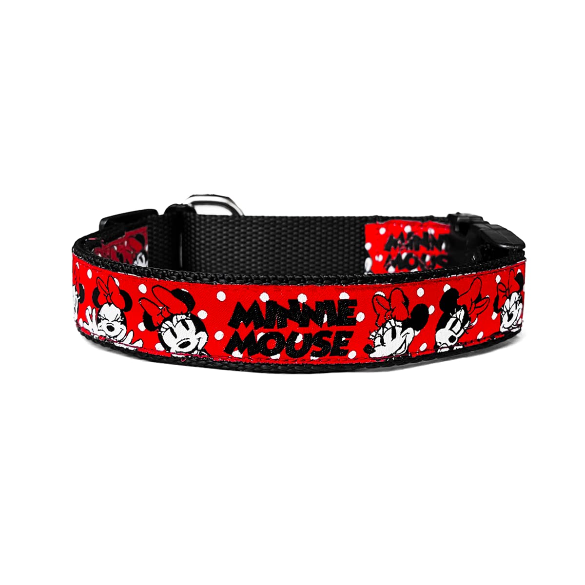 That Dog In Tuxedo X Disney Minnie Mouse Dog Adjustable Collar (Size  ML)