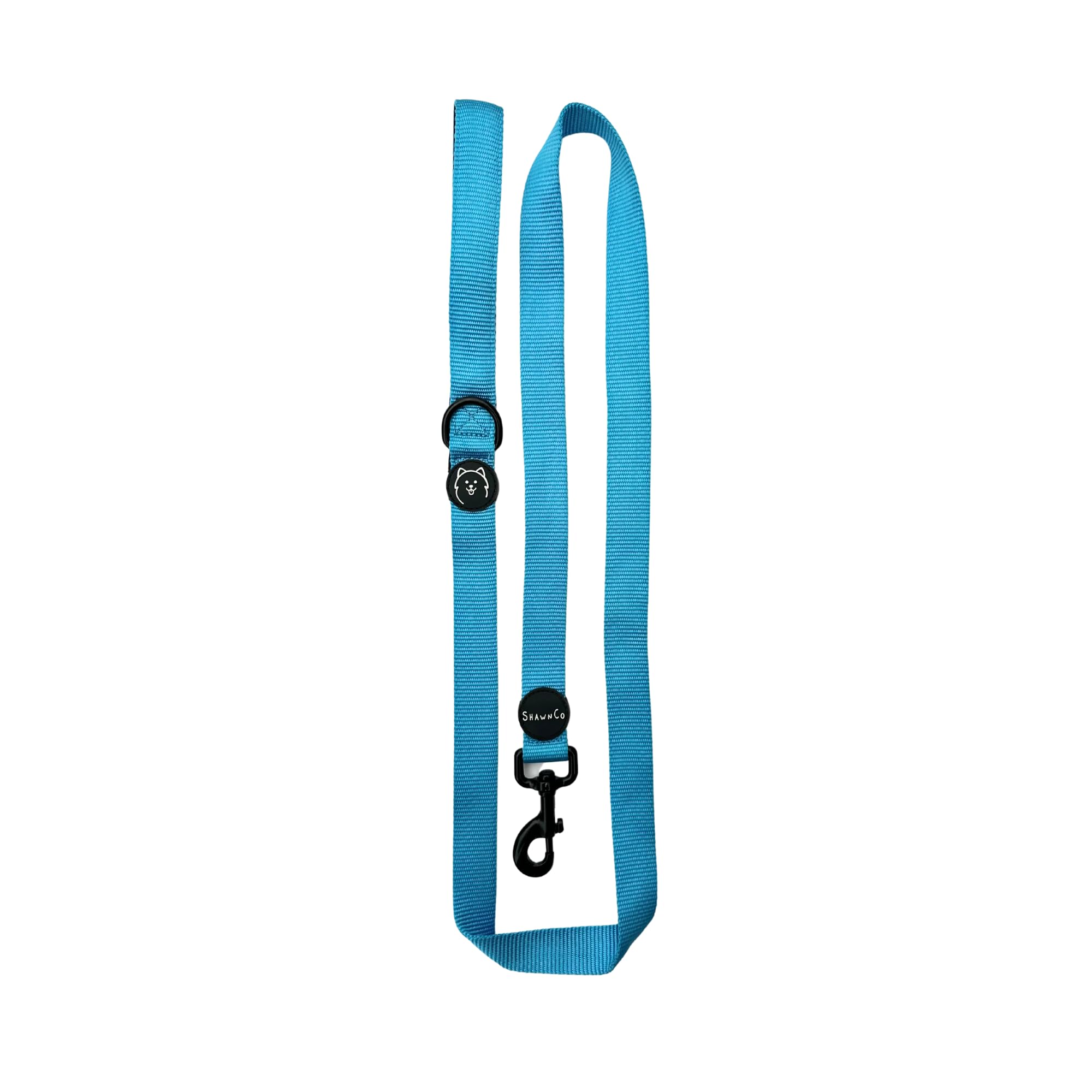 Shawnco Dream Walk Dog Leash- Premium, Nylon Pet Leash With Soft Neoprene Handle For Small, Medium And Large Dogs (Oceanic Blue,