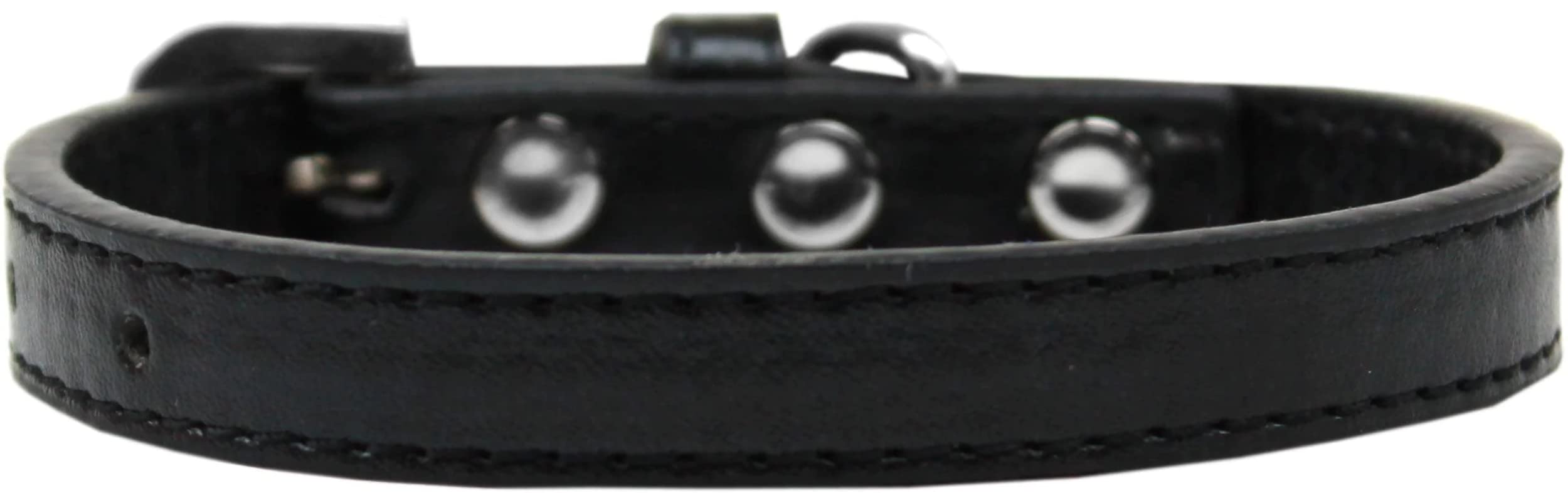 Mirage Pet Products 509-2 BPK-16 Wichita Plain Dog Collar, Bright Pink, Small