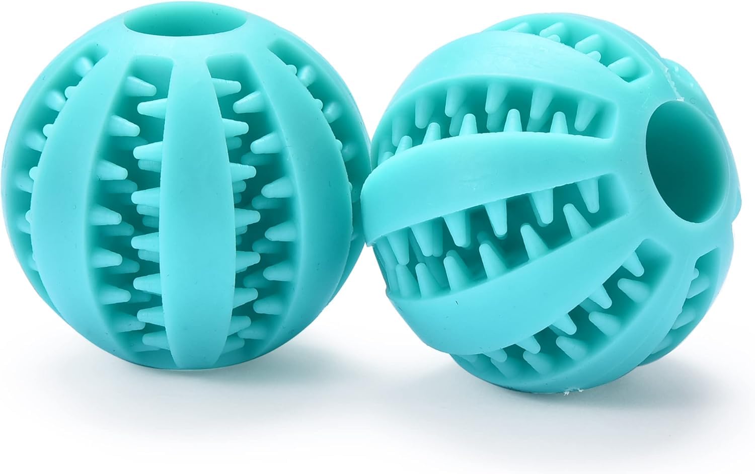 Kspups Dog Chew Toy Ball  BiteResistant Dog Treat Ball Dispenser Feeder  Ideal As Dog Puzzle Toys For Dog Boredom, Puppy Teet