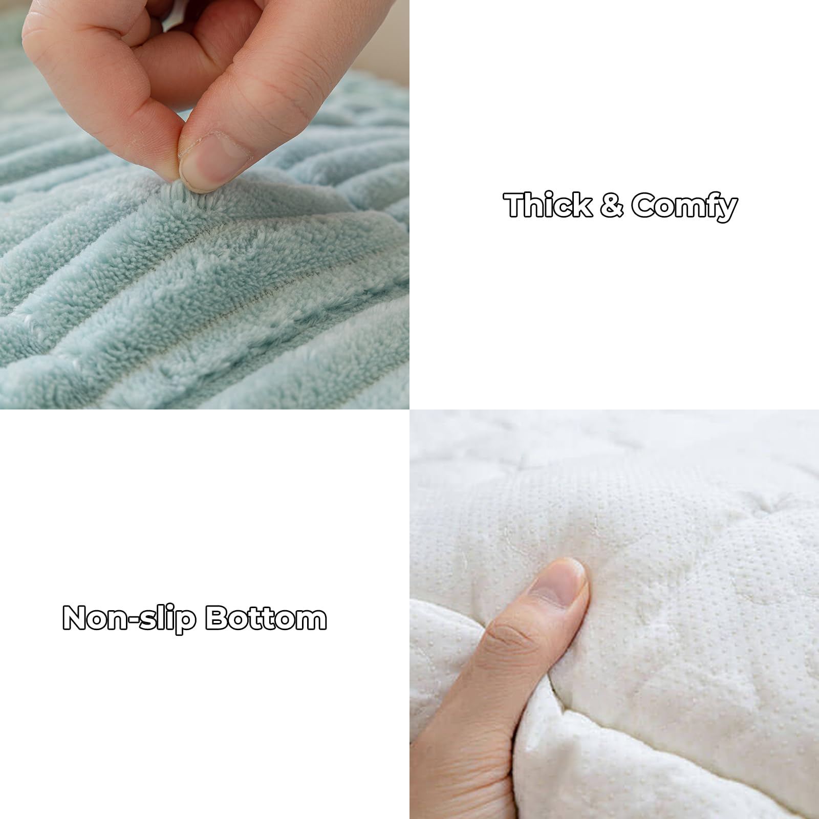 Funny Fuzzy Pet Couch Covers For Sofa, Washable Dog Couch Cover Protector For Dogs, Flannel Couch Covers For Dogs Pet Friendly P