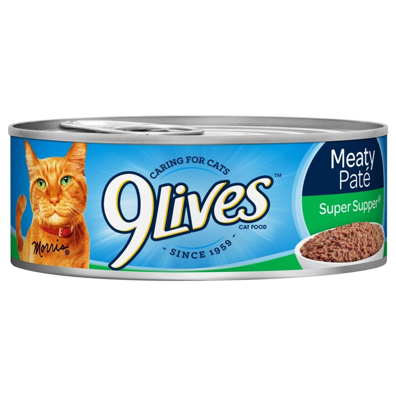 9Lives Meaty Pat   Super Supper Wet Cat Food, 5.5 Ounce (Pack of 24)