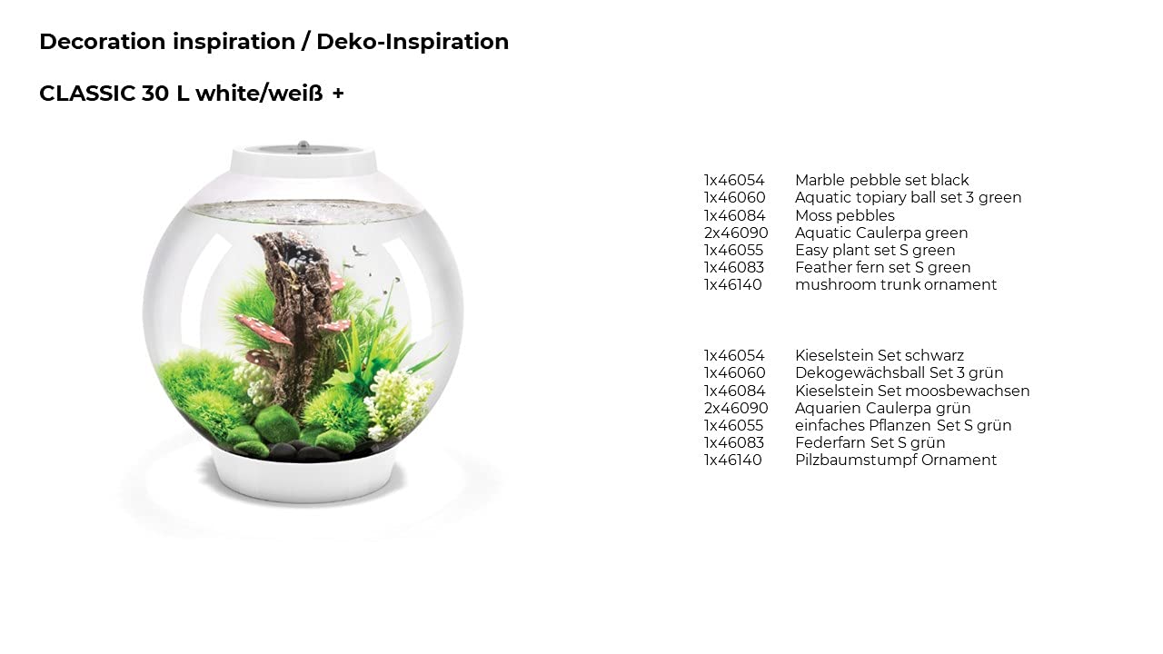 biOrb Mushroom Trunk Ornament for Aquariums - Resin Aquarium Decoration, Model 46140, Unique Design