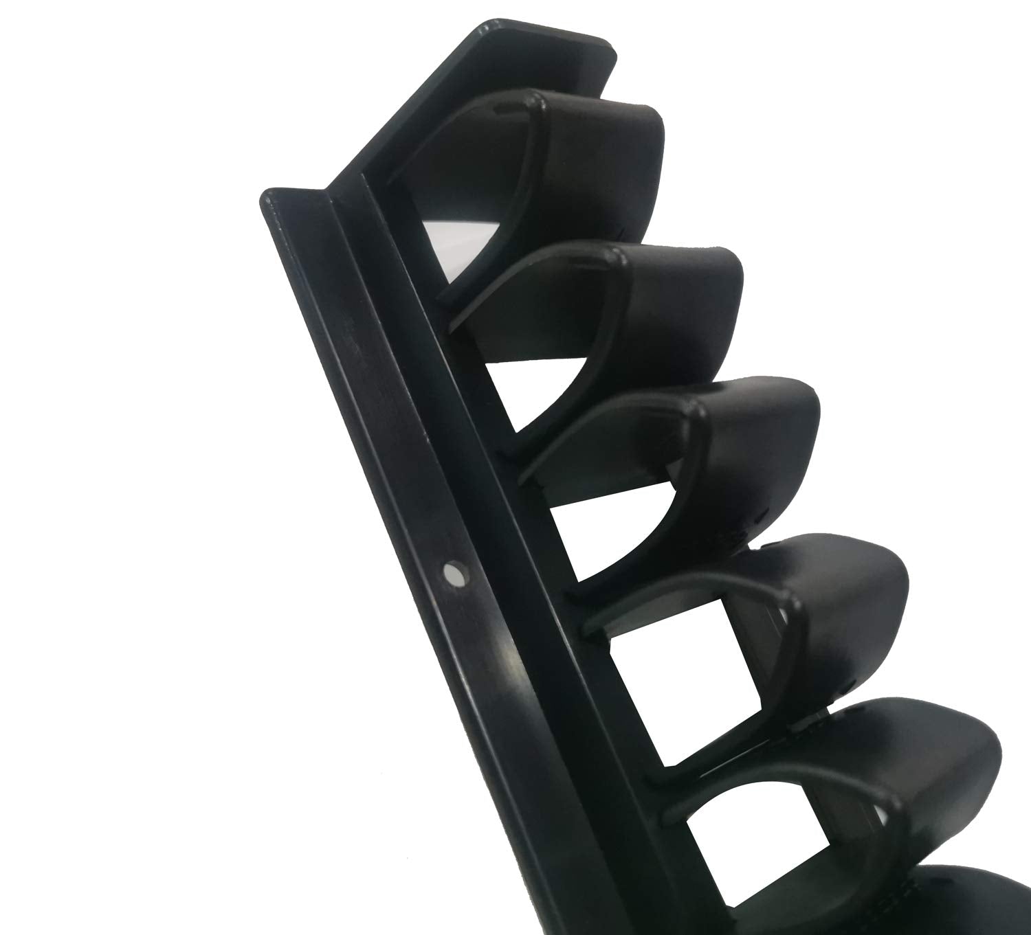 Gtainsoil Horse Whip Crop Holder Rack - Wall Mounted Bracket Hanger, Black Plastic