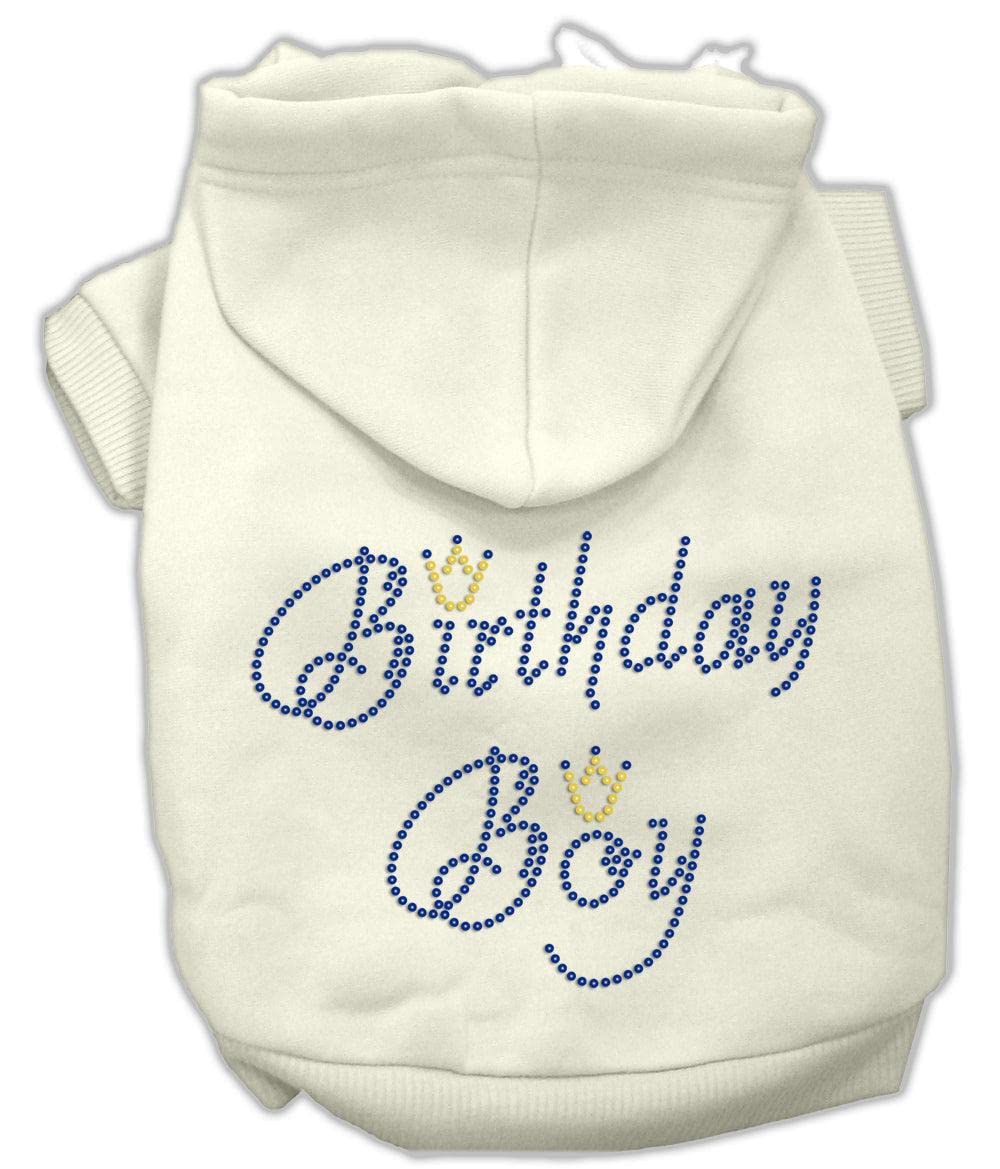Mirage Pet Products 20-Inch Birthday Boy Hoodies, 3X-Large, Pink