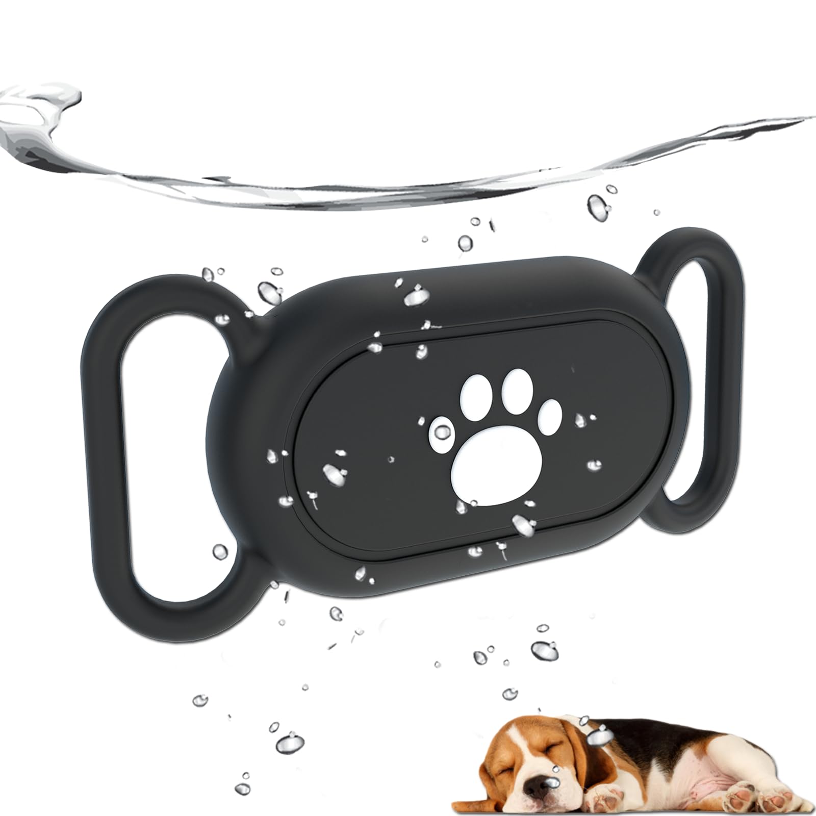 Waterproof Dog Collar Holder Compatible With Samsung Galaxy Smarttag2, Silicone Gps Tracker Hidden Loop Holder For Smart Tag2, A