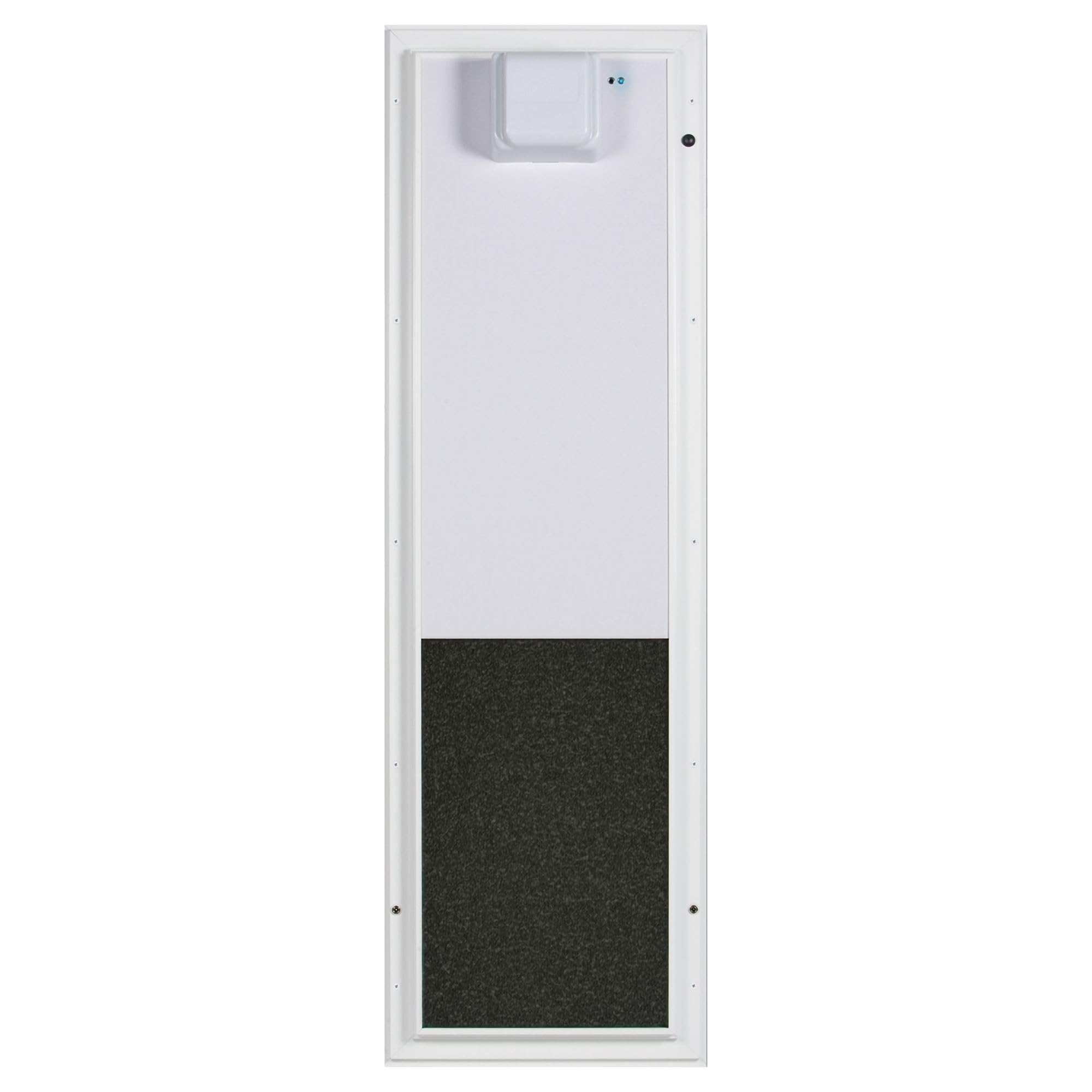 PlexiDor Performance Pet Doors Electronic Dog Door Large White Wall Mount