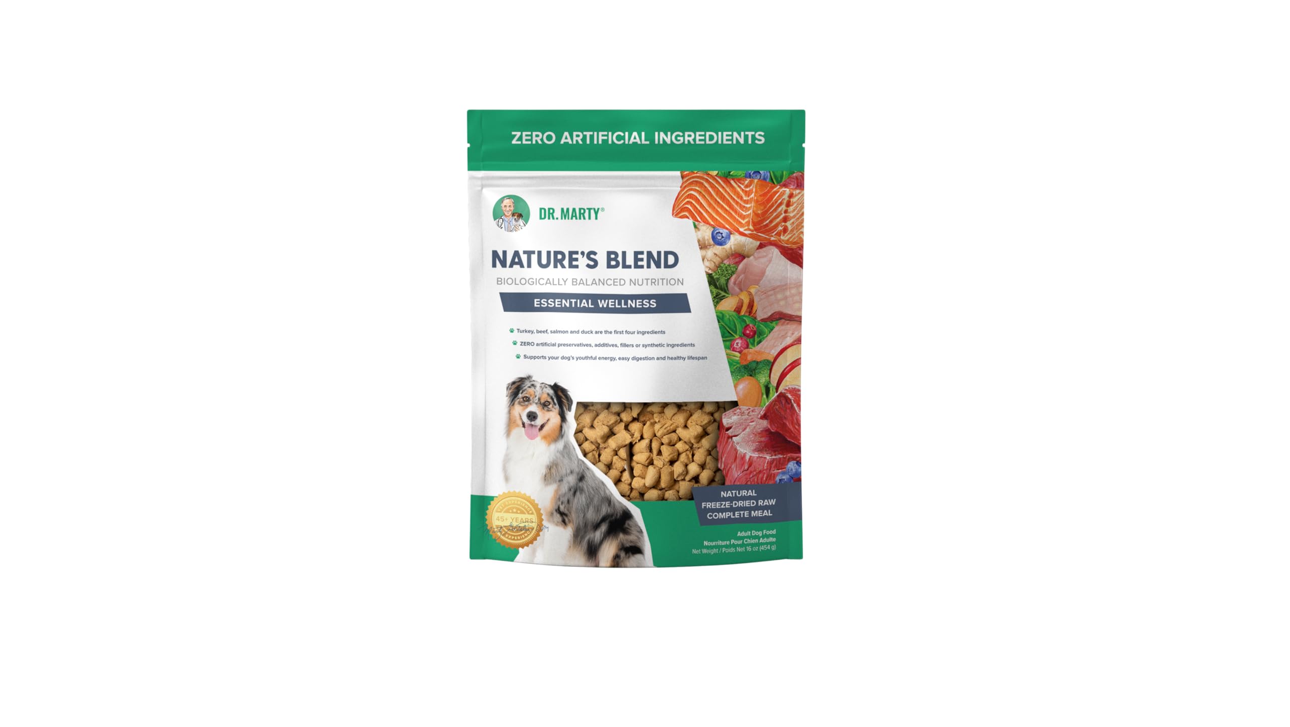Natures Blend DR Martys Dog Food 16oz