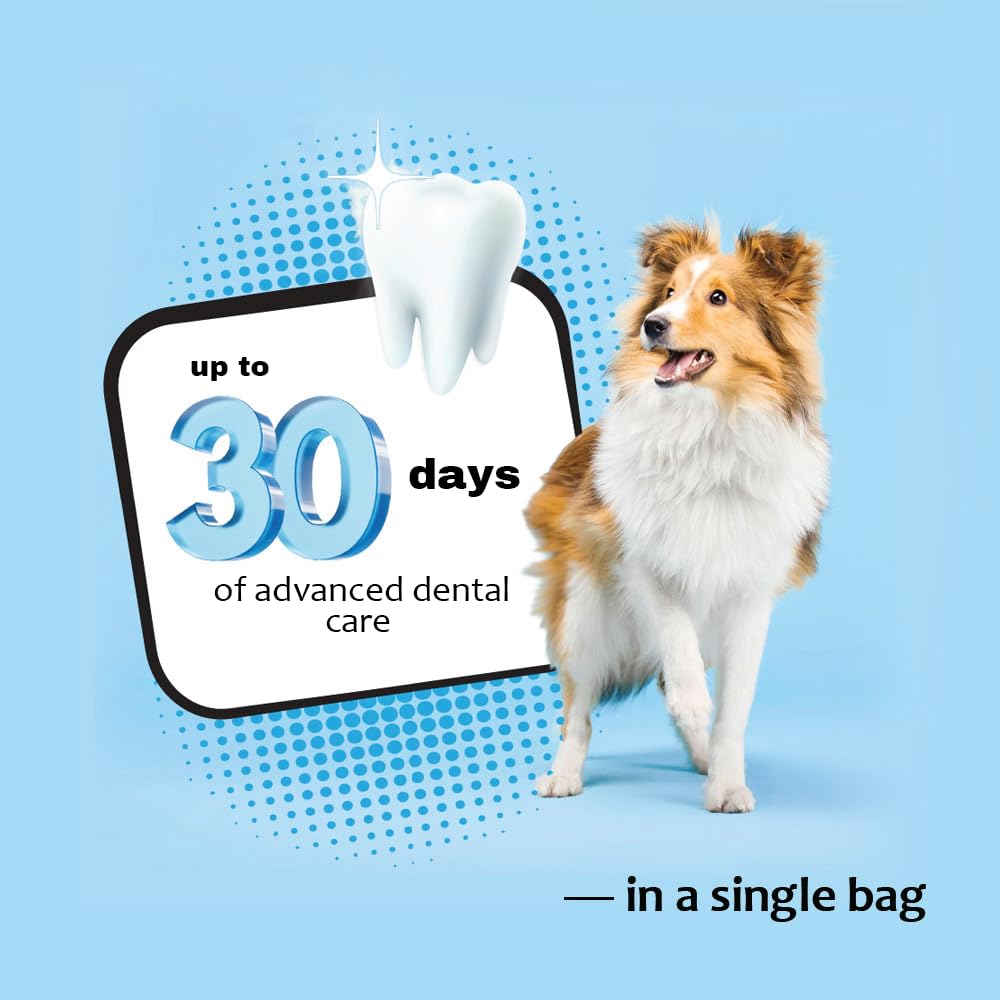 Ora-Clens Oral Hygiene Chews for Large Dogs-Enzymatic Dental Treats for Daily Oral Care, Cleans Teeth and Freshens Breath, Reduc