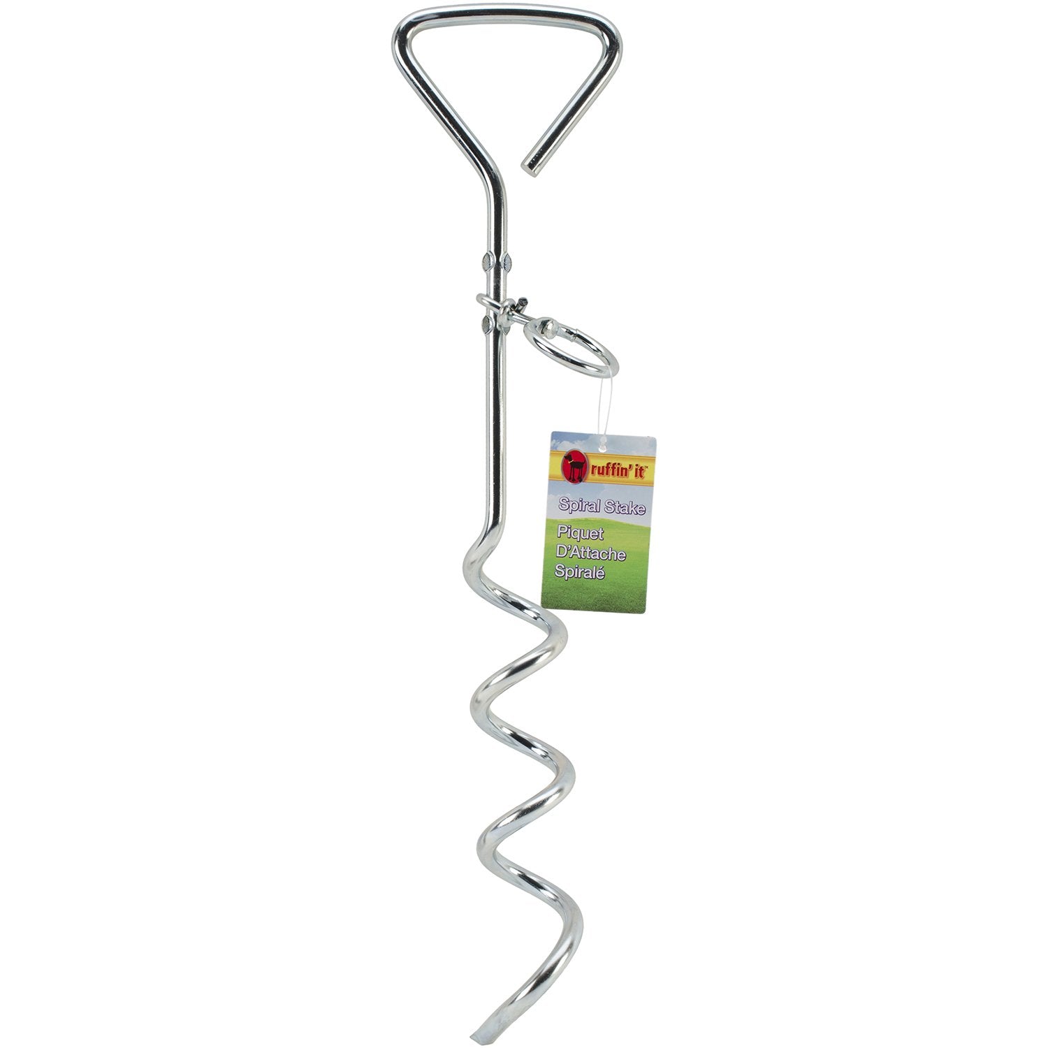 Westminster Pet 00002 Ruffin it Corkscrew Tie Out Stake