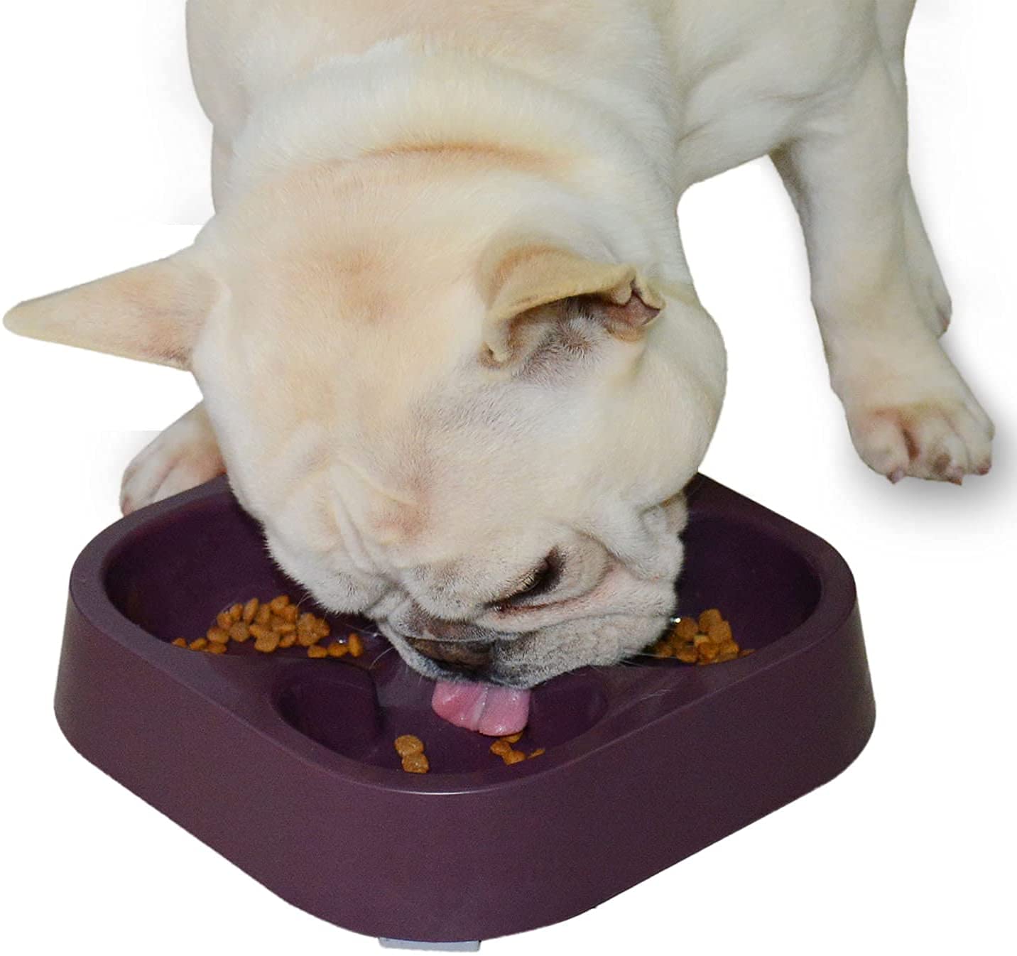 Pets Empire Healthy Slow Feeding Dog Bowl For French Bulldog Slow Feeder Dog Bowl Fun Feeder No Chocking Dog Cat Food Water Bow