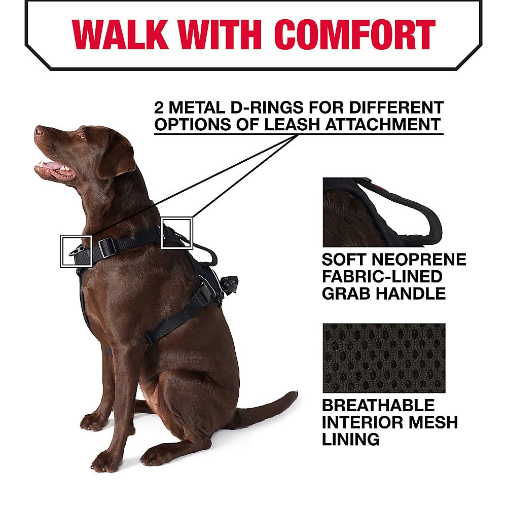 Kong Ultra Durable Waste Bag Harness (Large, Black)