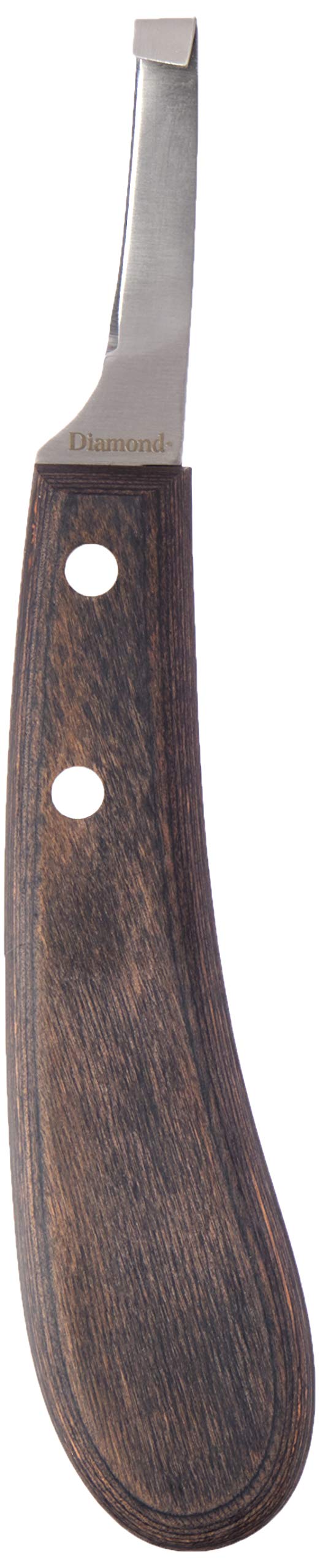 Diamond Farrier Rh Right Hand Narrblade Hoof Knife, Narrow, Plain