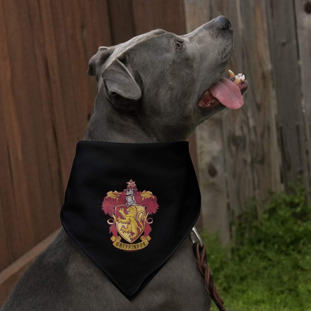 Graphics & More Harry Potter Gryffindor Painted Crest Dog Pet Bandana