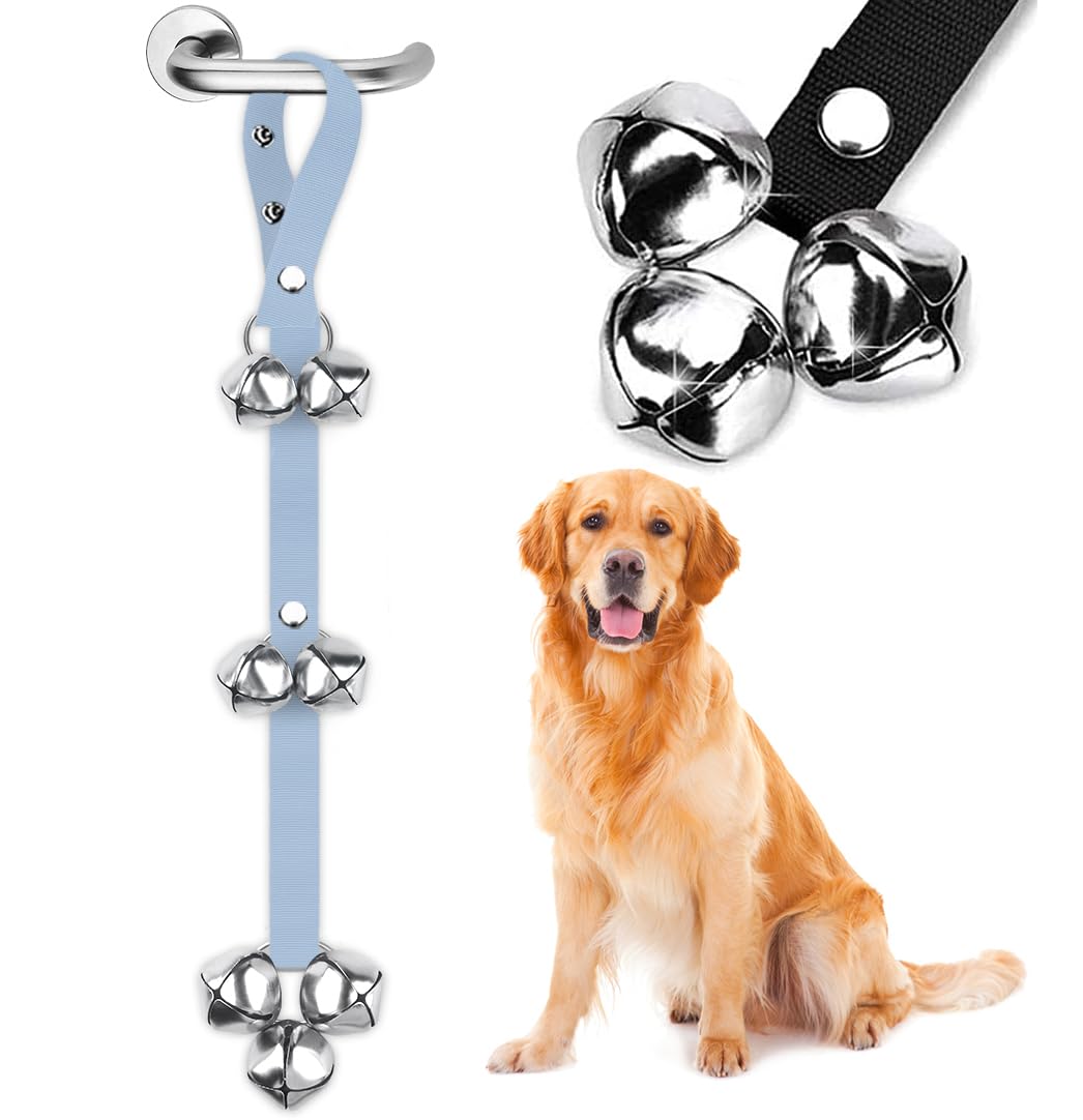 Bluetree Dog Doorbells Premium Quality Training Potty Great Dog Bells Adjustable Door Bell Dog Bells For Potty Training Your Pup
