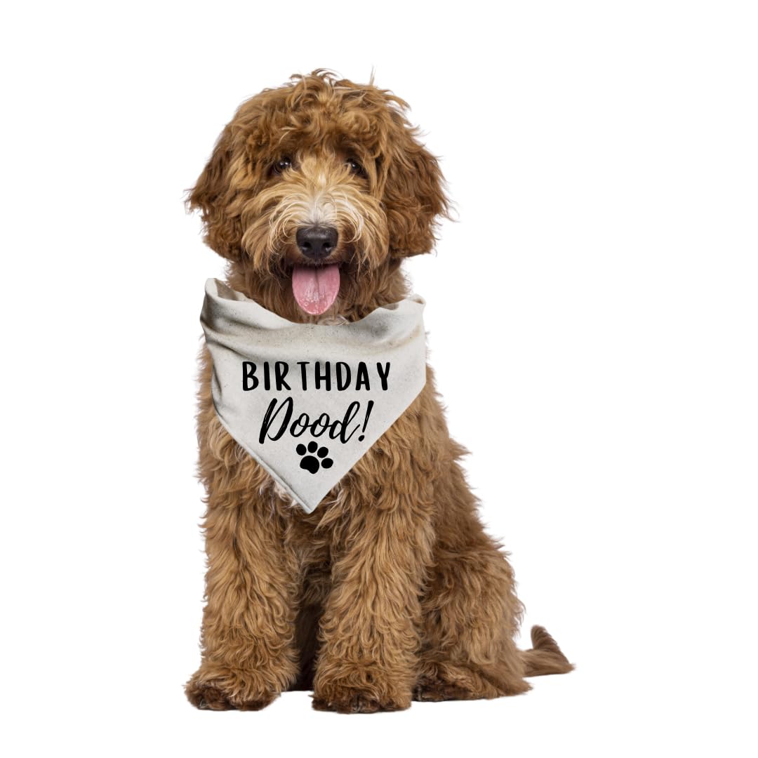 Birthday Dood Dog Bandanna Pet Bandana Celebration Party Paw-Ty (X-Large)
