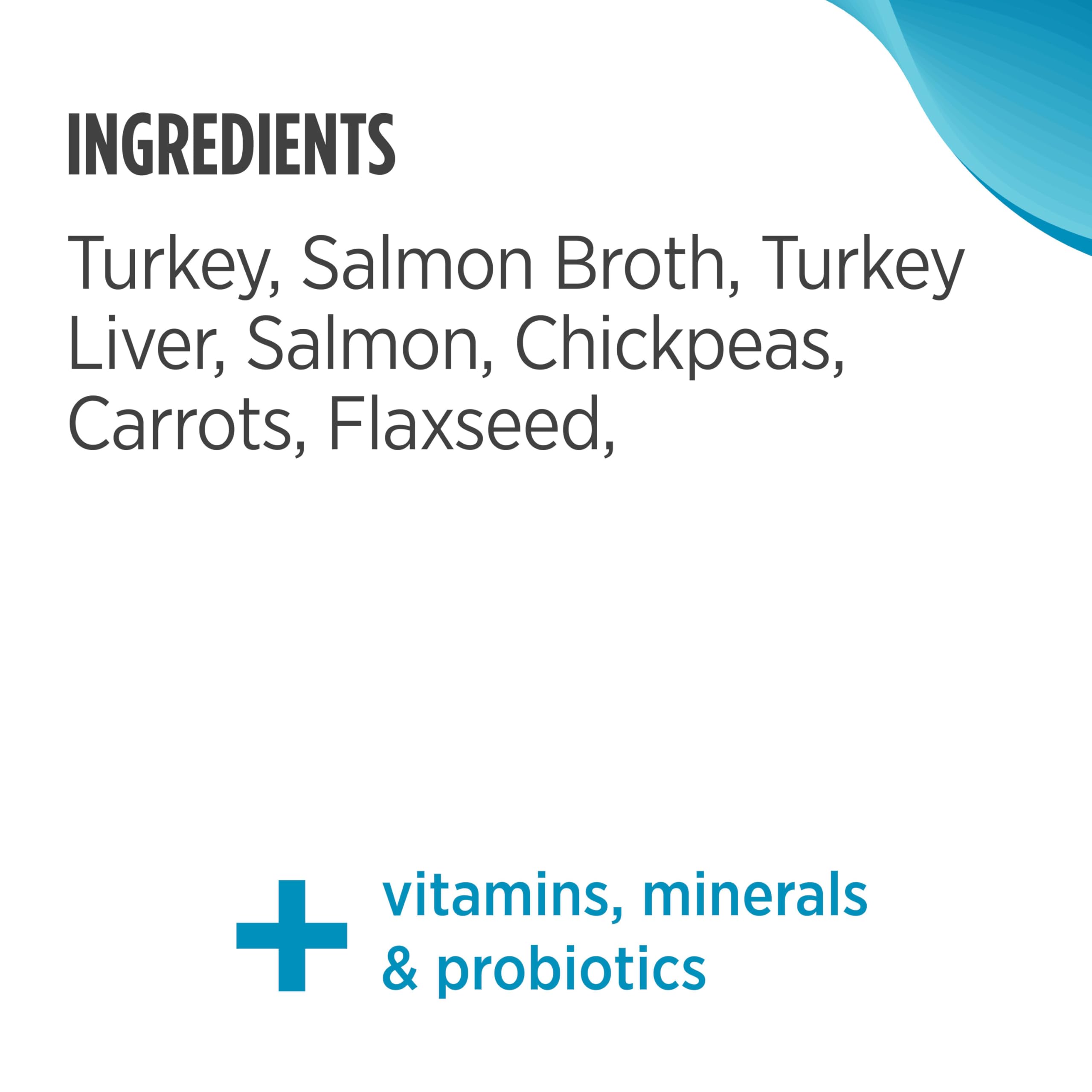 Nulo Grain-Free Turkey, Salmon, & Chickpeas Recipe Adult Wet Canned Dog Food, 13 Ounce, 12 Cans