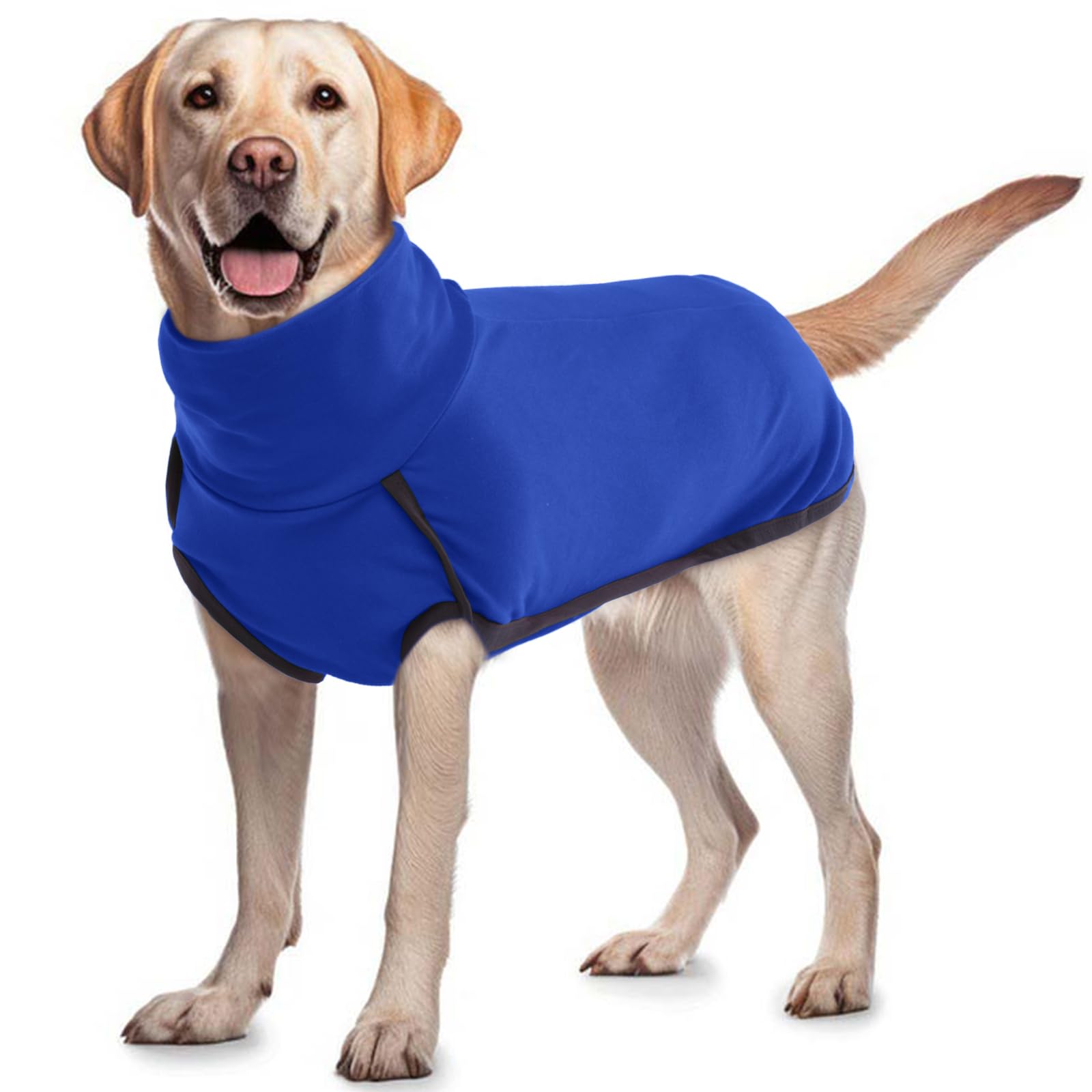 Rozkitch Dog Winter Coat Soft Pullover Pajamas, Pet Windproof Warm Cold Weather Jacket Vest Cozy Onesie Jumpsuit Apparel Outfit 