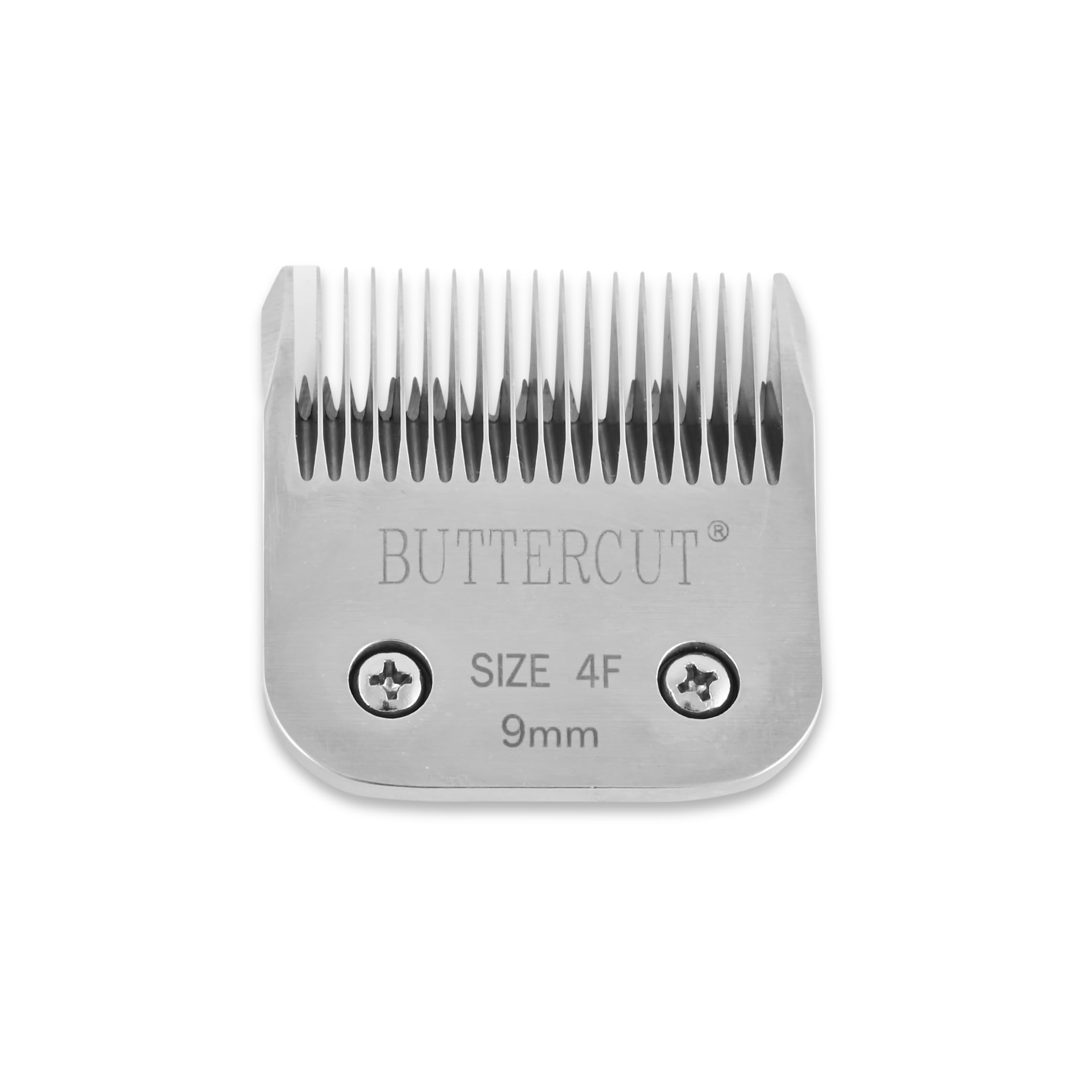 Geib Buttercut Dog Clipper Blades - 8 Pack Set, Stainless Steel, Compatible with Andis A5, Oster A5, Wahl KM10, Silver