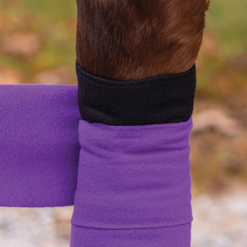 Dura-Tech Polo Wrap Liners | Size 12 Tall x 12 Wide | Horse Leg Protection | Moisture Wicking | Protects Tendons & Ligaments | N