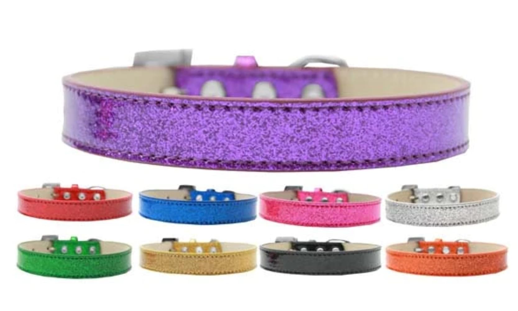 Dog, Puppy & Pet Ice Cream Collar Plain, Blank Tulsa (3/4" Wide) Pink 20