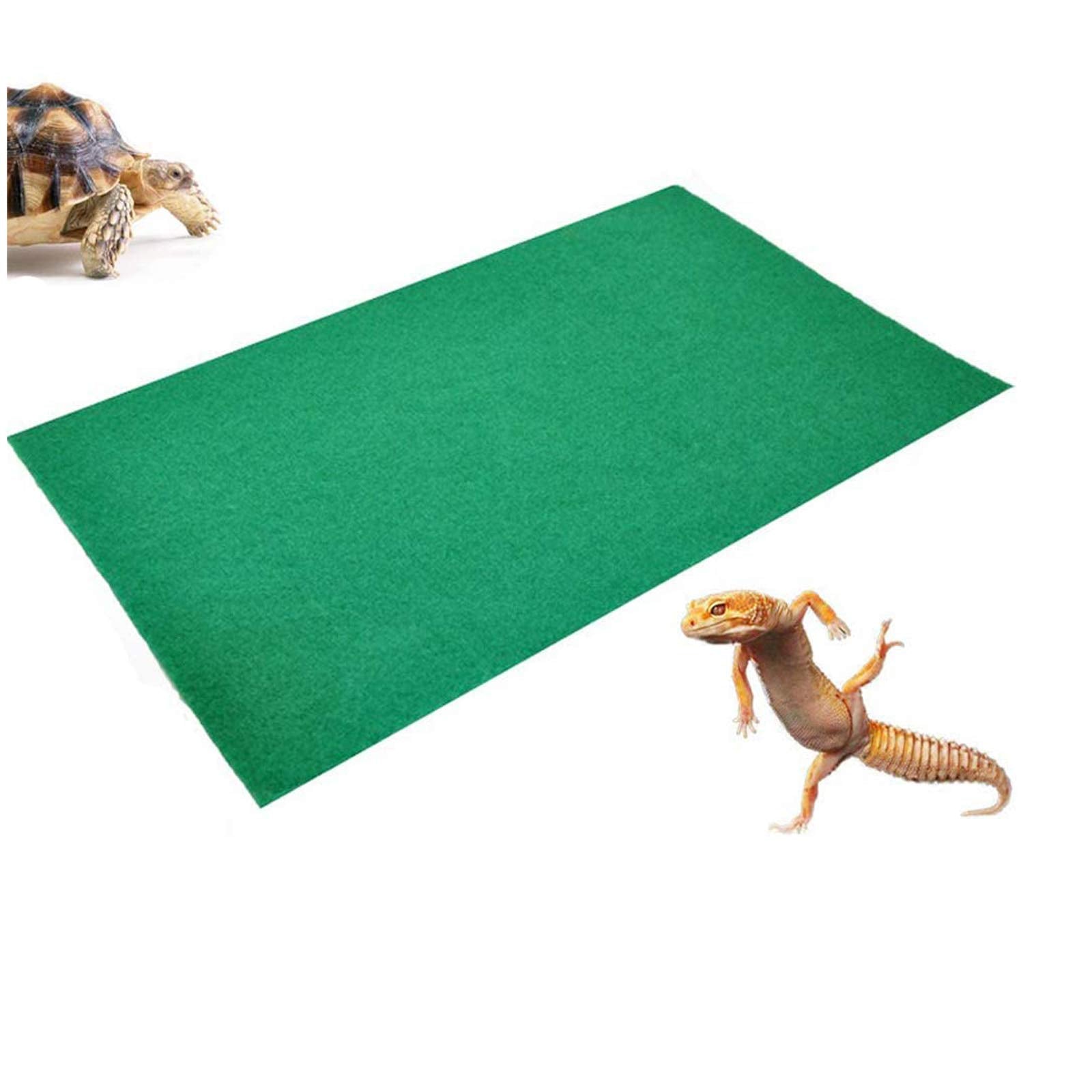 47.2' X 23.6' Reptile Carpet Large Mat Substrate Liner Bedding Reptile Supplies For Terrarium Lizards Snakes Bearded Dragon Gecko Chamelon Turtles Iguana