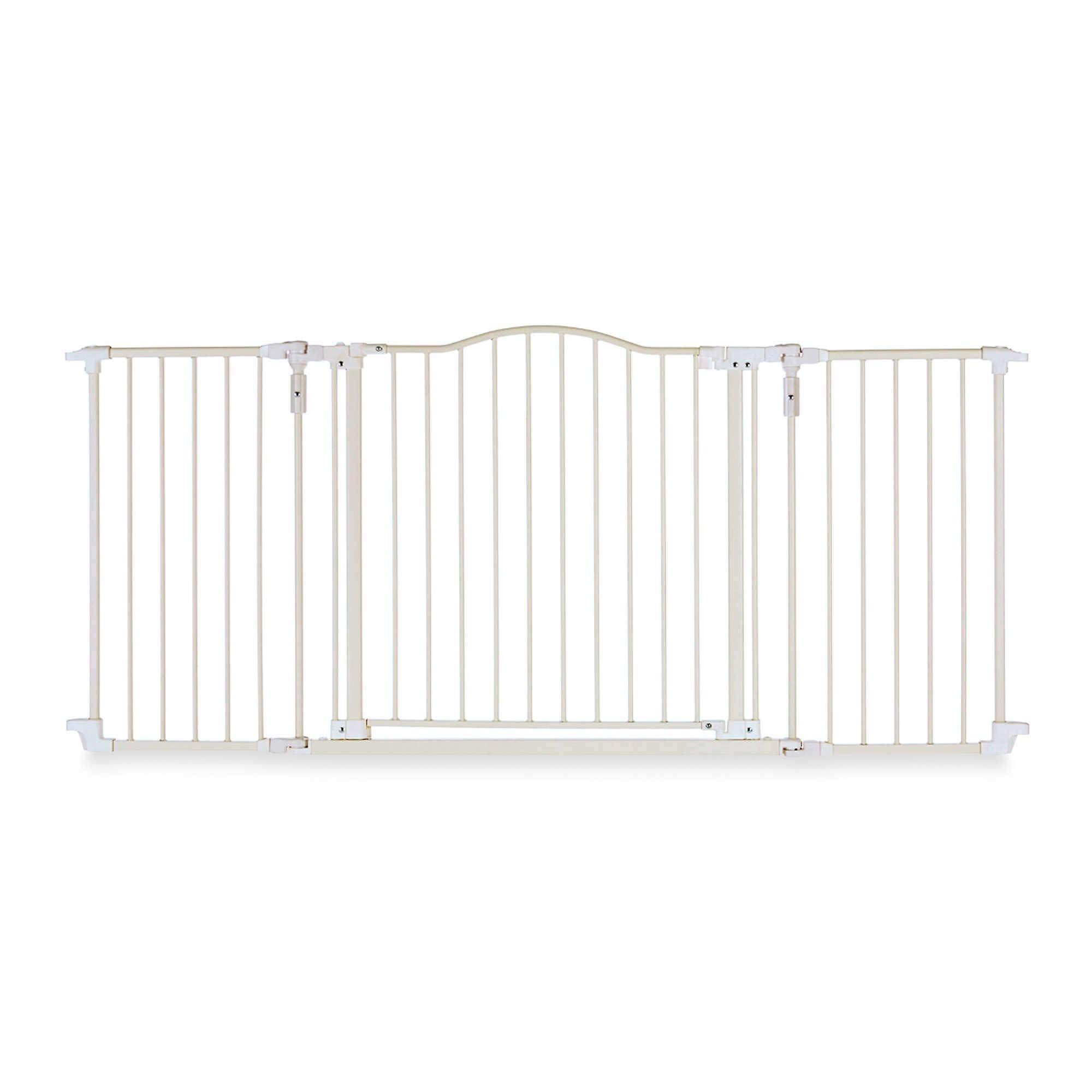 Toddleroo by North States - Deluxe D  cor Safety Gate: Extra Wide Baby Gate - Adjustable 38.3 to 72 Inches Wide - 30 Inches Tall