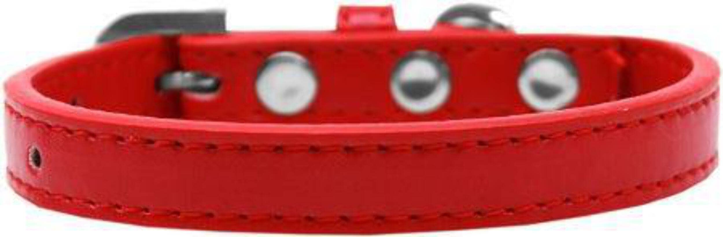 Mirage Pet Products 509-2 BPK-16 Wichita Plain Dog Collar, Bright Pink, Small