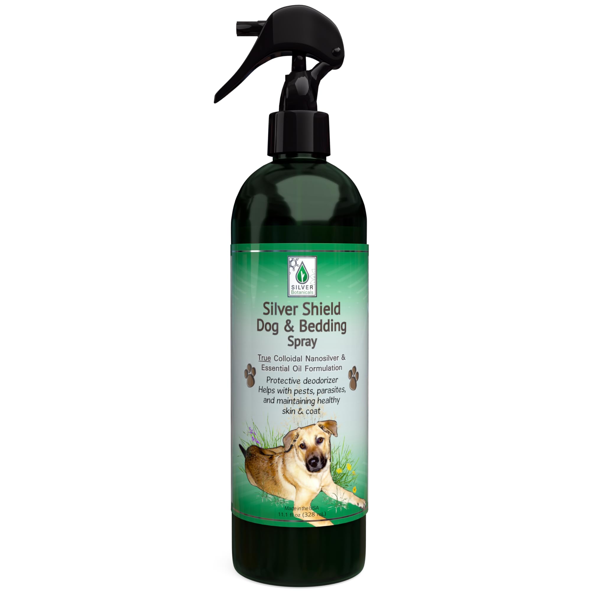 Silver Shield Dog & Bedding Spray | All Natural Colloidal Silver Dog Hygiene Spray