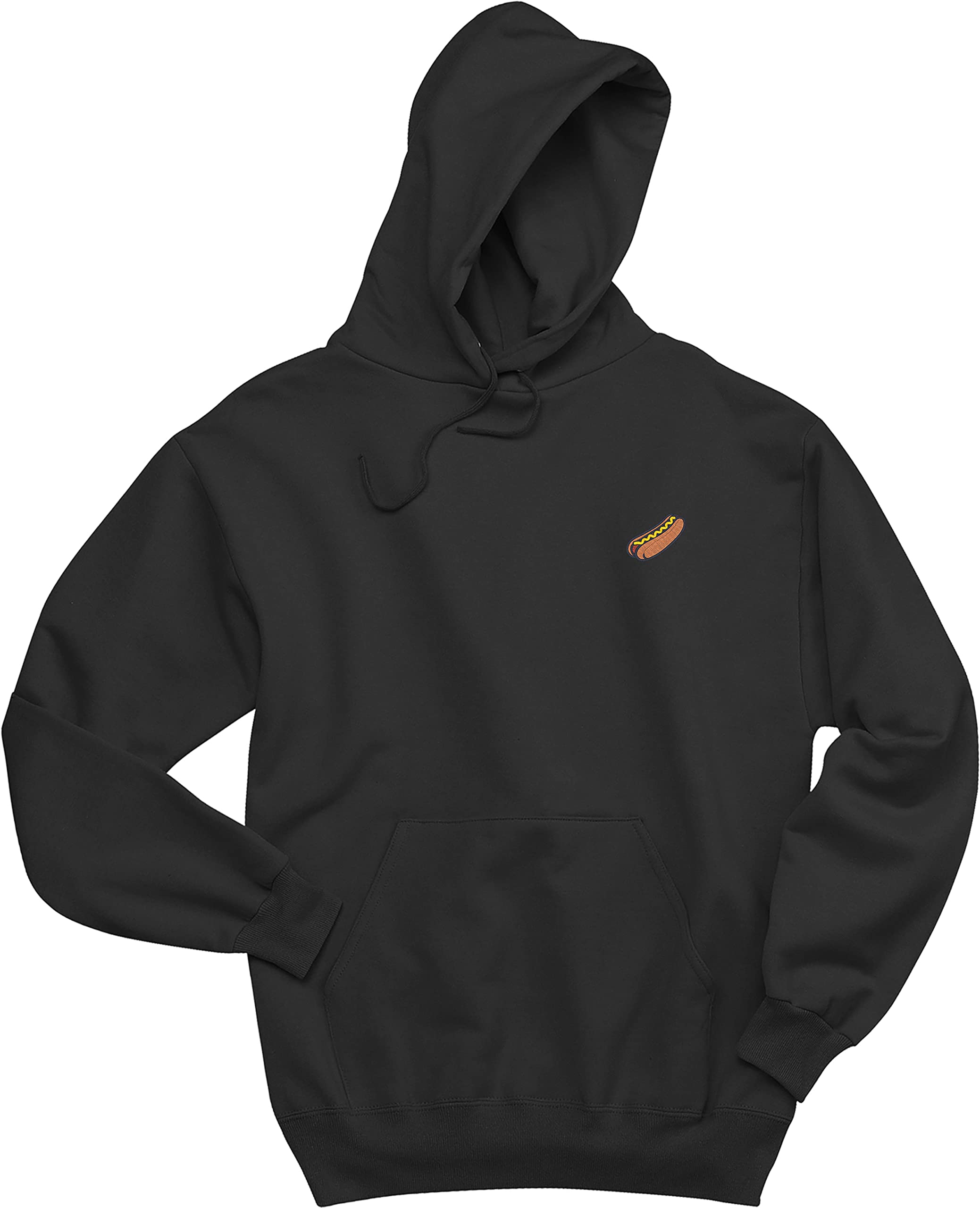 Hot Dog Hoodie-0042-3Xl-Black