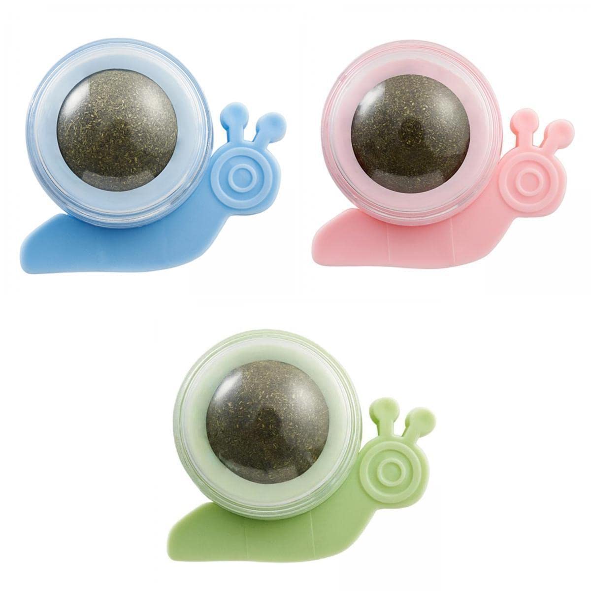 Atorse 3Pcs Rotating Catnip Ball Toy Cats Chew Toy Grinding Teeth For Pet Supplies|Cat Supplies|Toys