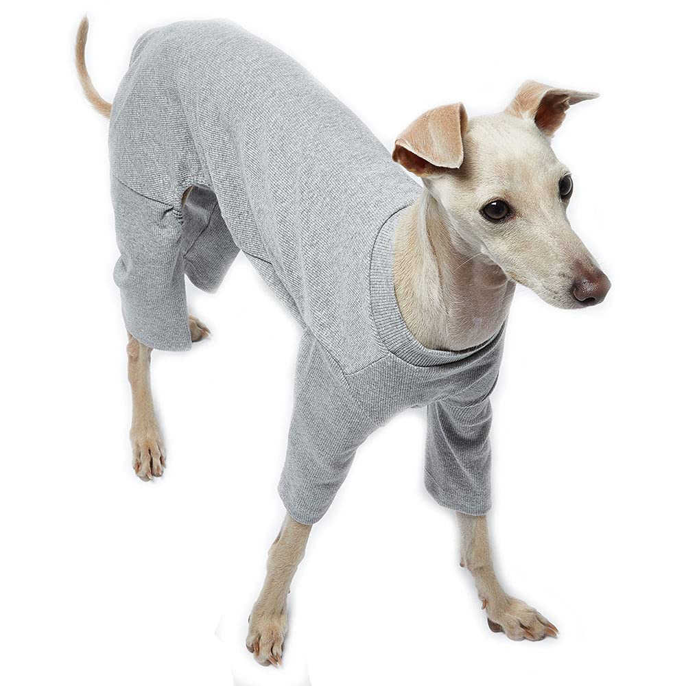 Lucky Petter Basic Soft Dog Pajamas For Small Dog Onesie Doggie Jammies Dog Shirt Stretchable Dog Jumpsuit Bodysuit Pjs (X-Small, Basic Black)