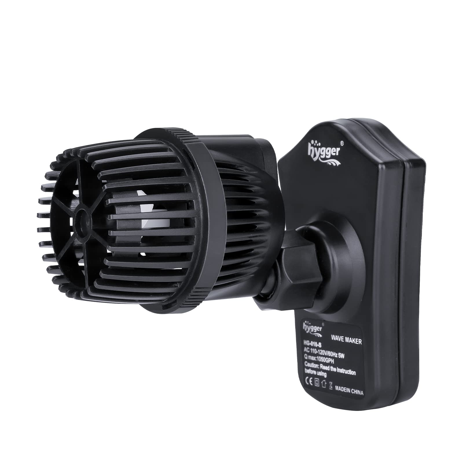 hygger 1050 GPH Aquarium Wave Maker Pump with Strong Magnetic Suction Base, Ultra-quiet 360 Degree Rotating Submersible Power He
