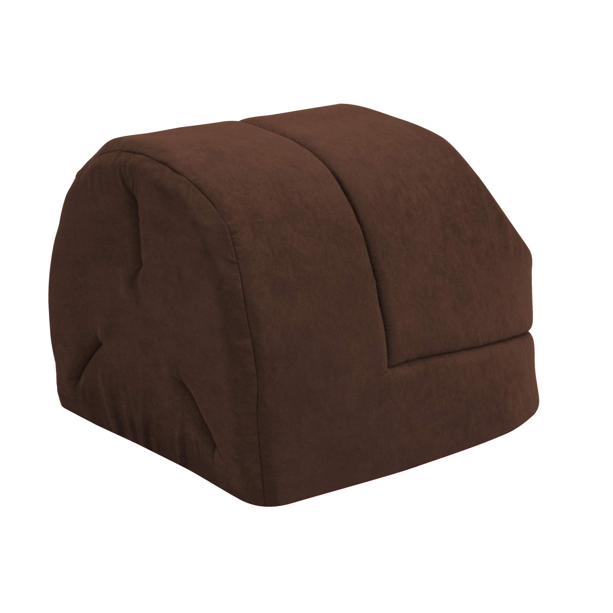 Goopaws Goopaws Cat Cave For Cat And Warming Burrow Cat Bed, Pet Hideway Sleeping Cuddle Cave (Brown-2)