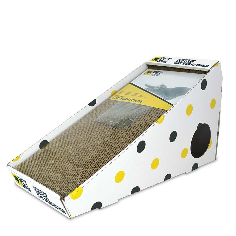 OurPets Alpine Scratcher/Climb Cat Toy (Cat Toys for Indoor Cats; Catnip Toys; Gifts & Interactive Toy) [Includes Cosmic Catnip